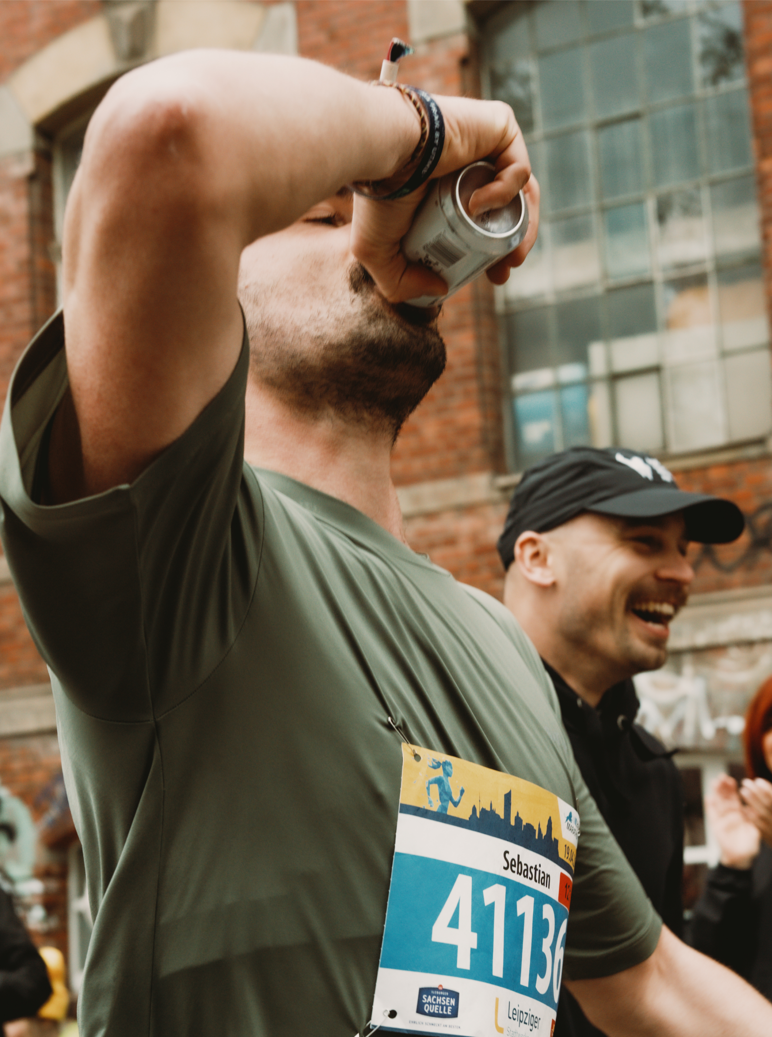 After sport beer for athletes.
