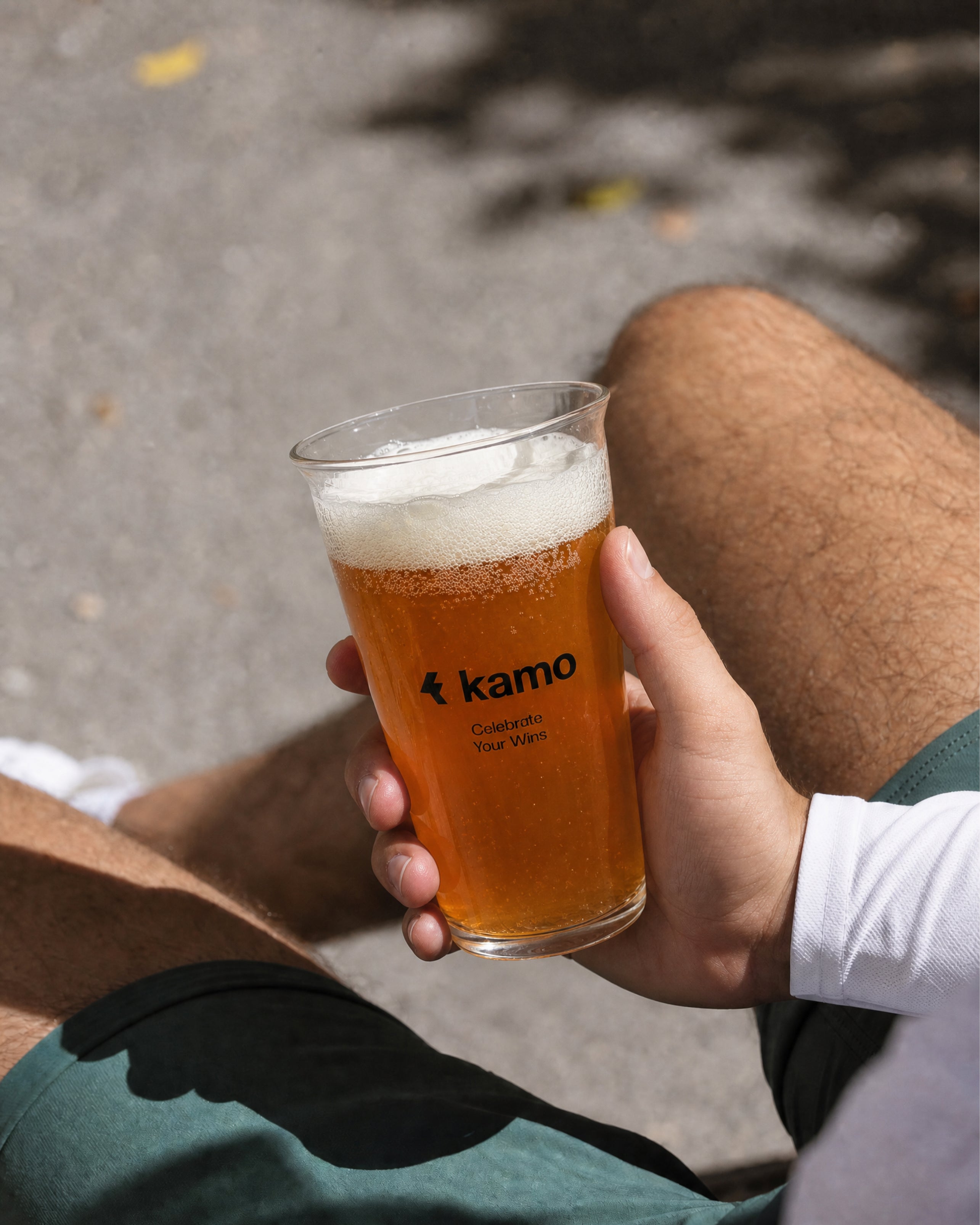 The kamo beer glass