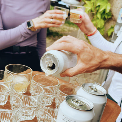 Reward Bier für Athleten. 