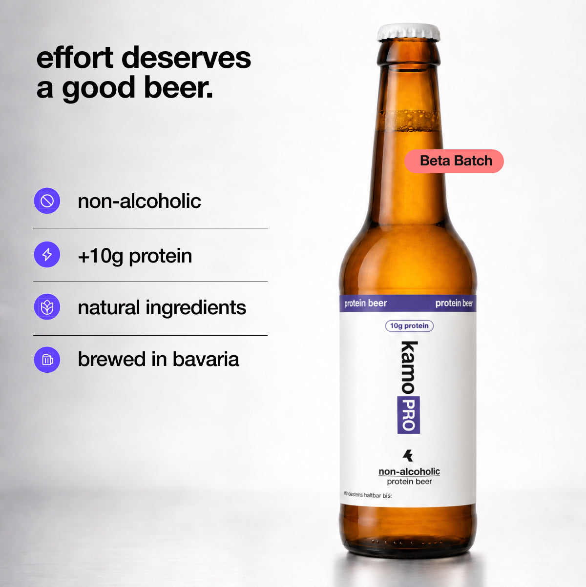 LAGER - protein beer.