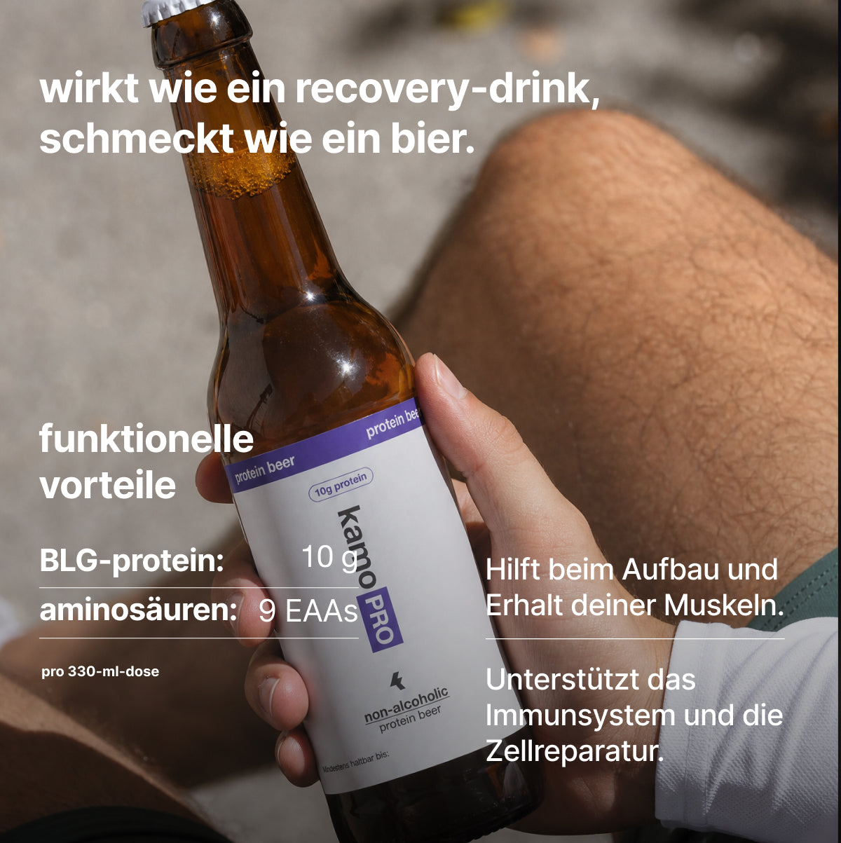 LAGER - protein beer.