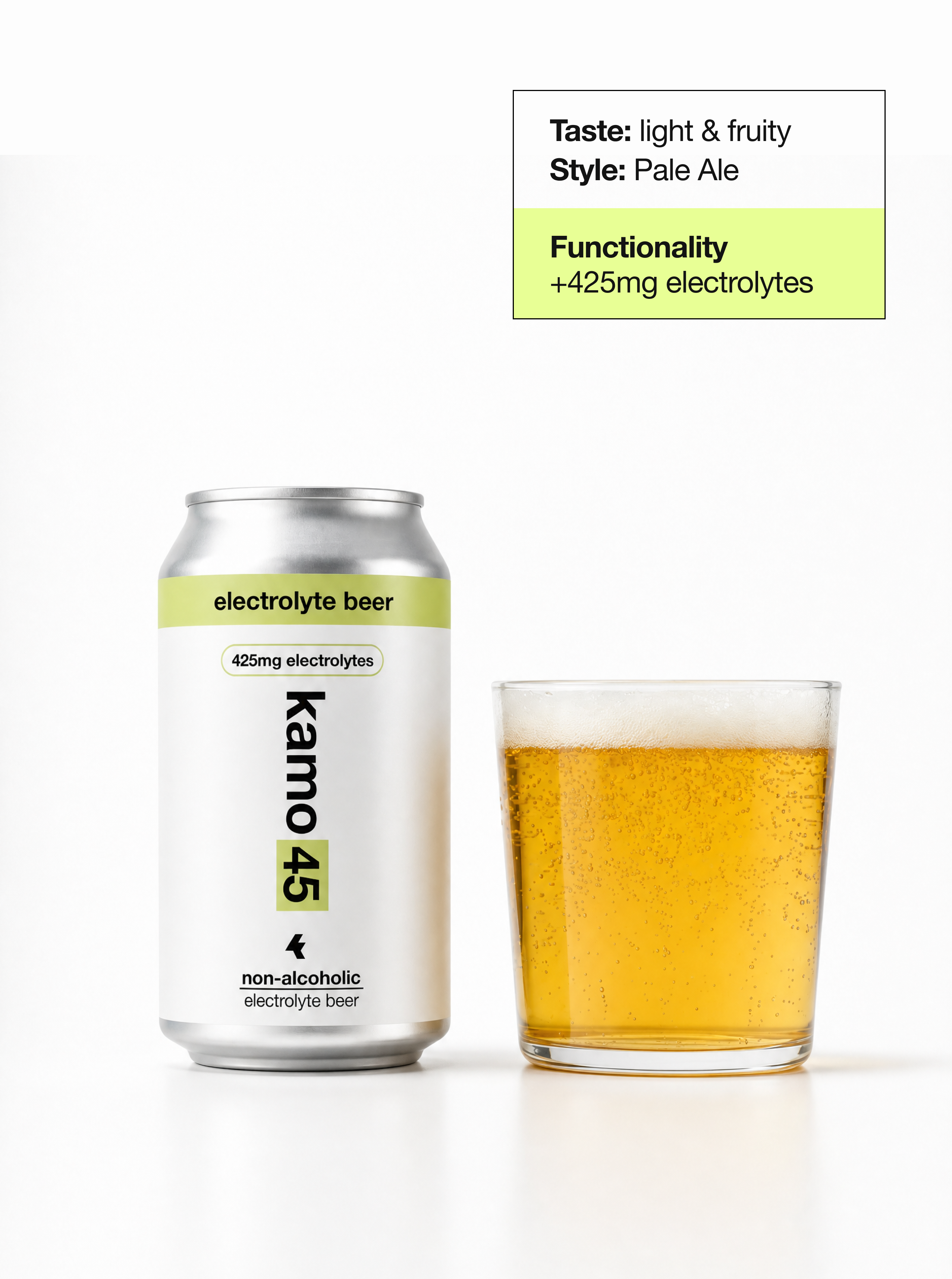 After sport beer for athletes.